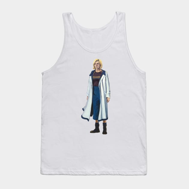 The 13th Dr Who: Jodie Whittaker Tank Top by Kavatar